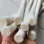 Pure sheep wool felt rope oil absorb felt cord