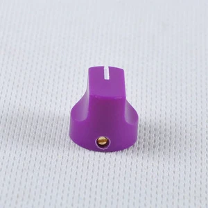 Purple Small Plastic 16x10mm Chicken Head Knob