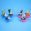 PVC Cup Action Figure Toys Collection Decoration doll Kids Gift Toy  Diseny toys cake decoration car decoration A set of 6 pcs