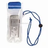 pvc mp3/mp4 waterproof cases for diving swimming beach(European standard and direct factory)