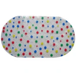 pvc printed film anti slip bubble bath mat non slip dot baby kids bathroom tub safety mat with suction cup