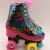 Import Quad Roller Skate Shoes with Flashing Wheels Colorful French Terry from China