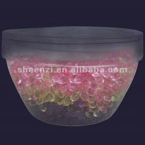 rainbow clay, crystal soil, aqua water bead, hydro gel, rainbow pearl