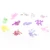 Import Random Colorful 150pcs Rhinestone Party/Wedding Confetti Combination of 8.5g Rainbow Cup Sequins F1011 from China