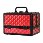 Ready stock new arrival best-seller aluminum cosmetic case makeup case bag neceser cosmetic Manufacturer Winxtan Foshan,China