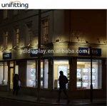 Real estate agent window hanging animation light box LED acrylic display A3 LBB-A3P2