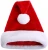 Import Red Christmas hat customized festival party hat Promotional products Xmas plush santa hat from China