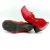 red  leather upper big size confortable heels womens shoes for Spring and Autumn