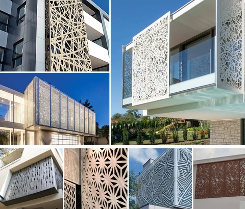 Buy Reilbu Laser Cut Aluminum Railing High End Balustrades & Handrails ...