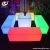 Remote LED RGB glow lighting event furniture tables cube/round furniture led