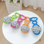 Rena Pet TPR Dog Toys Durable Pet Toys Pet Dog Cotton Rope Chew Toy for Dogs