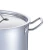 Import Restaurant Kitchen Straight Shape Stainless Steel Stock Pot Cookware Soup Pot from China