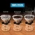 Import reusable cone stainless steel 800 mesh  pour over paper filter cloth  portable coffee  dripper filter with stand from China