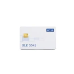 Rewritable SLE5542 Chip Card Contact IC Smart Card Printable Plastic PVC CR80 Customized Payment/ Identification/ Access Control