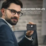 RFID Credit Card Holder Pu Leather Wallet  Pop Up RFID Credit Card Holder Wallet for Men Women
