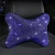 Import Rhinestones Crystal Blue Luxury Car Seat belt cover pad Armrest cover Steering wheel cover Auto Interior Accessories from China