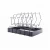 Import Rib Rack BBQ - Non-Stick Rib Holder for Grilling 5 Holds Black Grill Racks Outdoor Barbecue Accessories BBQ Grill rack from China
