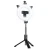 Import ring light selfie stick P40D with animal ear portable ring light selfie stick with tripod stand from China