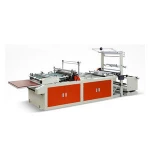 RQL600 Side Sealing Vacuum T-shirt Net Carry Zipper Plastic Bag Making Machine Making Germany
