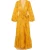 Import Ruffles Hem Bow Wrap Skirt Silk Satin Floral Print Lady Dress from China
