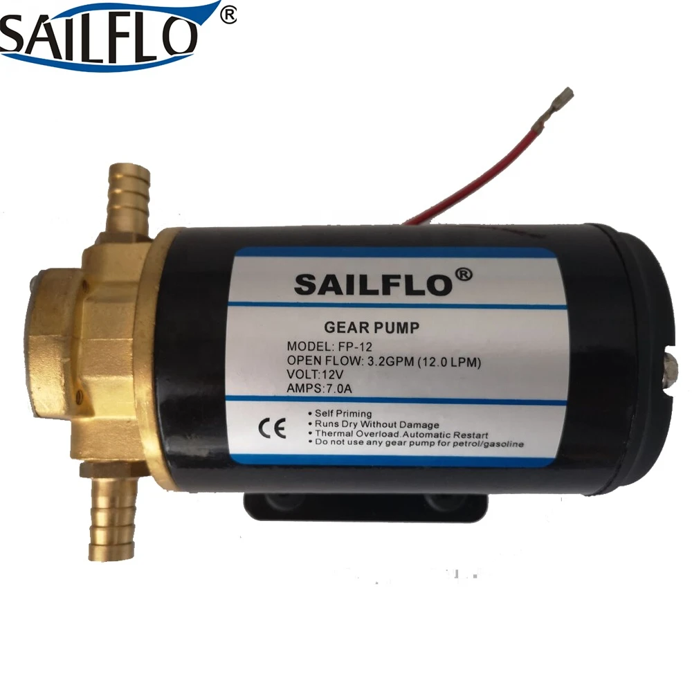 Sailflo 3.2GPM, 12LPM engine oil pump/ hydraulic pump manufacturer