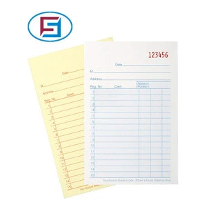 Sales Order And Cash Receipt Invoice Book With 50 Carbonless 2 Part White and Canary Yellow Inner Page