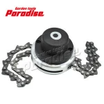 Saw Chain Trimmer Head Adaptor M10*1.25LH fit Lawn Mower Brush Cutter Grass Trimmers Tool Parts