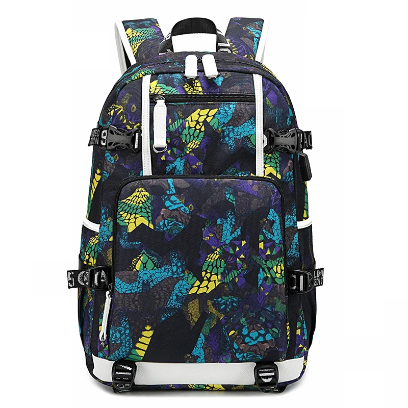 SB044 Best Waterproof Backpack Thermal Transfer Bags Portable College School Bags Back to School Set