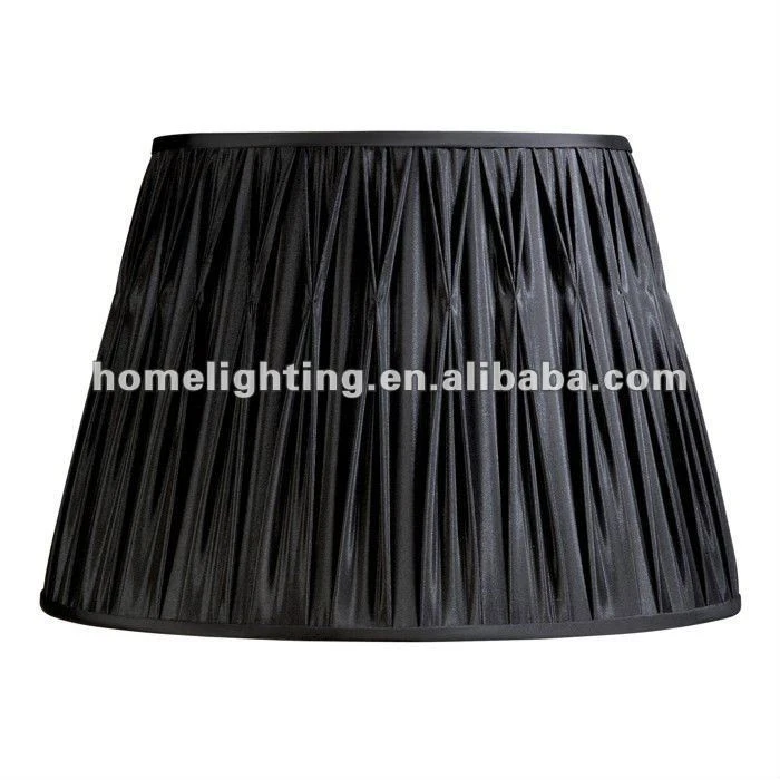 SC-8587 wholesale modern pleated fabric silk lampshade for chandelier lighting lamp covers