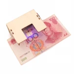 School children learning Stem educational science diy toys currency detector