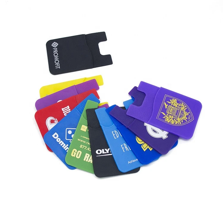 Sedex Factory custom silicone phone wallet,phone card holder,id card holder