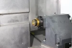 Servo Turret with Power Head Machine Inclined Bed 5 Axes
