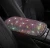 Import Shining Diamond Rhinestones Crystal Car Steering Wheel Cover Gear Shift Cover PU Leather Steering-wheel covers from China