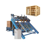 Shuliy factory wood pallet block nailing machine