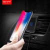SIKAI wholesale updated magnetic car holder wireless charger car phone charger, qc3.0 magnetic wireless car charger