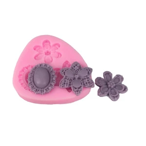 Silicone Mold for diamond flower decorations  BK1006