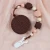 Import Silicone Oreo Cookies Baby Teething Necklace Biscuit Chew Beaded Pendant Holder for Newborn Girls from China