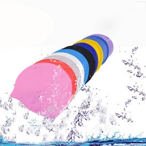 Silicone Pure Colors Swim Caps/Swim Hat