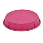 Silicone Round Bread Cake Pan Bakeware Mold Baking Tray Mould Kitchen Non-stick Cake Mold Cake baking round pan