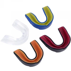Silicone Rubber Boxing Mouth Gum Shield Sporting Goods Mouth Guard Material Custom Max Mouthguard Shock Gel Doctor