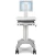 Import Simple and light weight hospital rolling trolley for monitor and laptop from Taiwan
