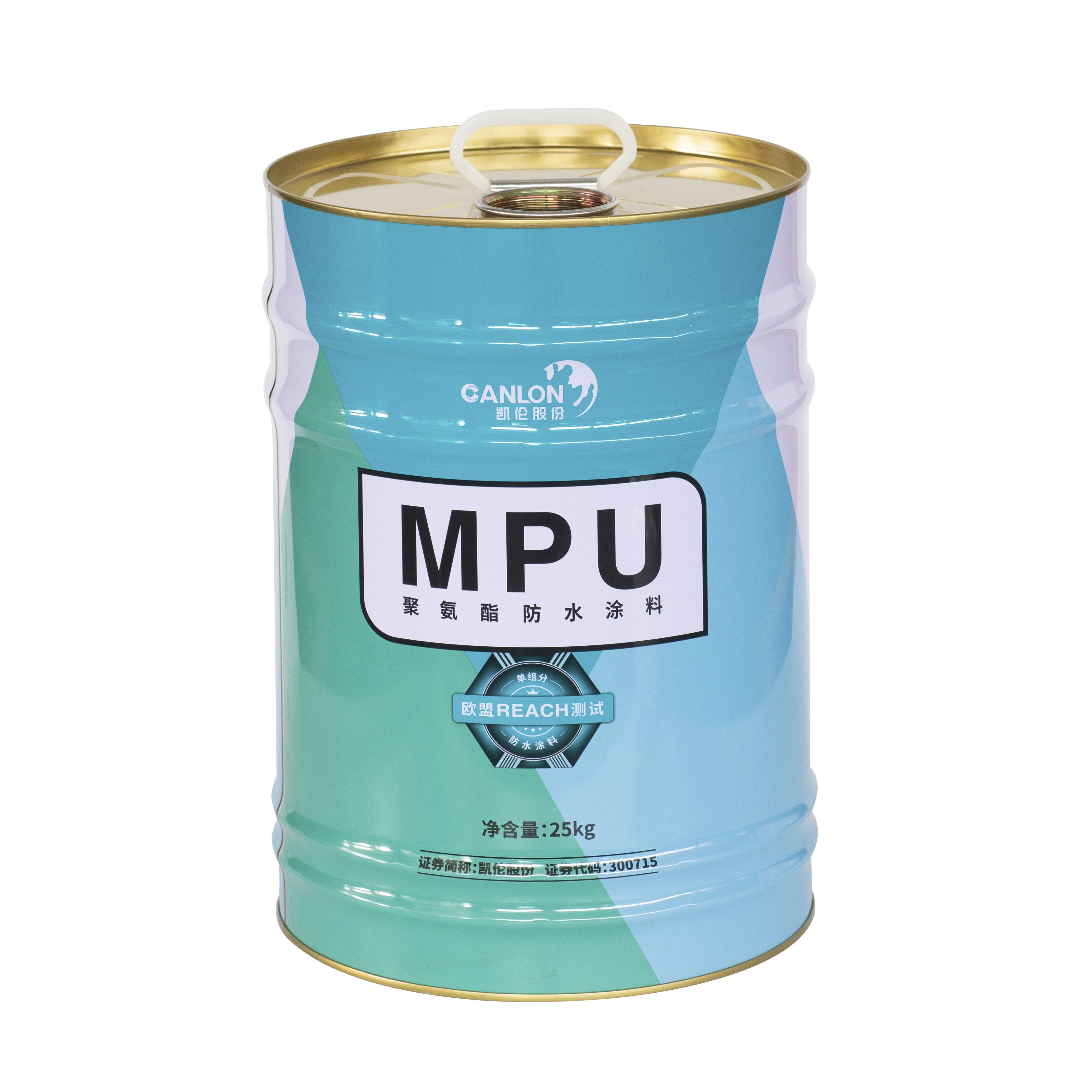 Single Component PU Liquid Applied Waterproofing Membrane Polyurethane Waterproof Coating PU Coating Waterproof Solvent Based