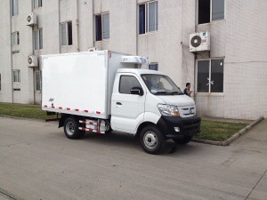 Sinotruk CDW diesel 4x2 2 ton mini cooled refrigerated truck