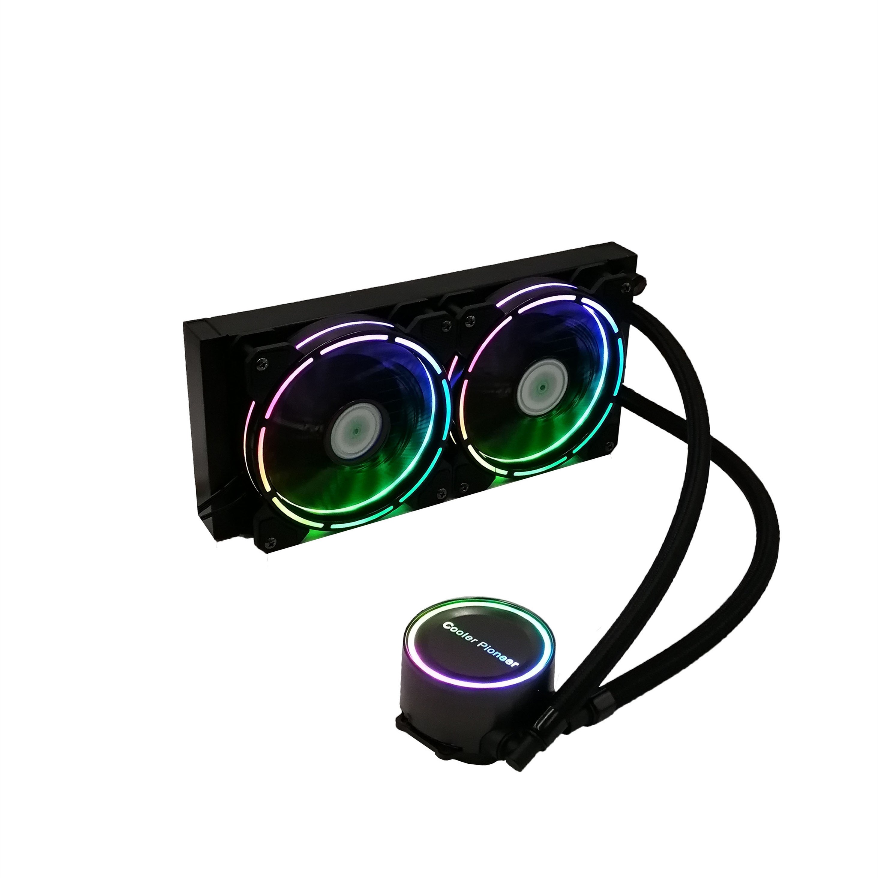 Sixty-six  cpu cooler water block 240 liquid cooling series water cooling pc kit RGB computer water cooler