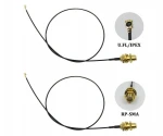 SMA to ipex/UFL RF cable assembly rp sma female extension cable Pigtail 1.13 RF Cable 10cm