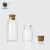Small Empty Clear 10 ml corked glass vials  bottles With Cork Stopper for Lab Test Samples packaging