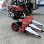 Small green bean tobacco pea wheat soya bean harvester machine for farm