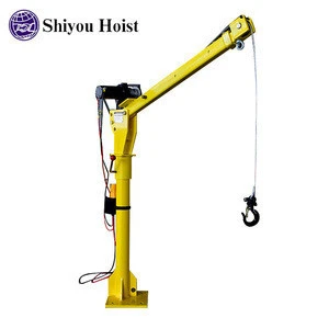 Buy Small Pickup Electric Truck Crane With Cable Winch from Hebei
