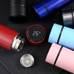 Smart Vacuum Cup Stainless Steel Digital LED Touch Screen Vacuum Bottles Heat Insulation Water Bottle Drinkware Drinking Cup