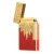 Import Smoke lighter leather adjustable soft flame can be filled with butane gas lighter from China